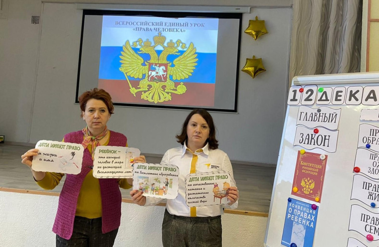 Всероссийский единый урок «Права человека».